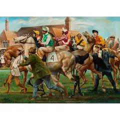Untitled by Frank N. Ashley, oil on board, sold Oct 2026