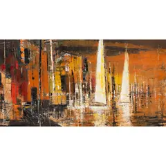 Cannery Row by Jack Laycox, oil on canvas, sold Oct 2026