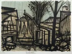 Dans la montagne by Bernard Buffet, 1981, Lithographie en couleurs, sold Oct 2026