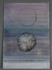L'ombre portée by Raymond Grandjean, Aquarelle et encre (plume), sold Oct 2026