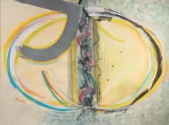 Sans titre by John Fischer, 1980, Technique mixte, pastel, gouache et encre sur carton, sold Oct 2026
