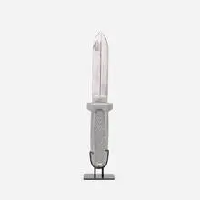 Monumental Knife by Philippe Perrin, 2000, cast aluminum, sold Oct 2017