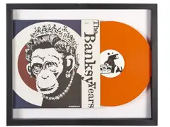 The Banksy Years by Banksy, 2008, Sérigraphie sur pochette de vinyle et vinyle, sold Sep 2016