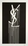 LIQUIDATED YSL by Zevs, 2014, Lithographie sur papier BFK Rives, sold May 2016