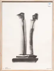 Untitled by Alain Kirili, 1984, lithograph, sold Oct 2026