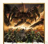 Requiem Chevalier Vampire - Tome 4 by Olivier Ledroit, Encre de Chine et acrylique pour une case de cet album publié en 2003 aux éditions Nickel Productions. La case représent, sold Nov 2016