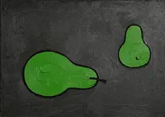Two Pears by William Scott, 1977, oil on canvas, offered Oct 2026