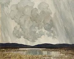 The Shower by Paul Henry, 1930-34, oil on canvas, sold Oct 2026