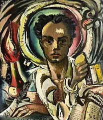Portrait of the Writer Laurence James Ludovici by Daniel O'Neill, 1948, oil on board, offered Oct 2026