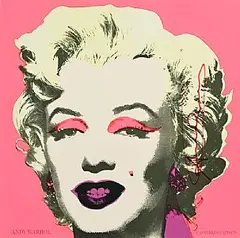 Marilyn (Announcement Castelli Graphics by Andy Warhol American, 1981, offset lithograph in colours - published by Castelli Graphics, New York, printed by Colour Editions, Inc., offered Oct 2026