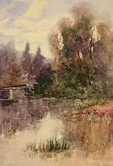 The Pond, Kilmurry by Mildred Anne Butler, watercolour on paper, sold Oct 2026