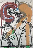 Sans titre by Michel Macréau, 1987, Gouache et encre, sold Dec 2015