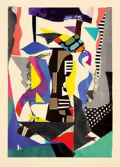 Ohne Titel. 1950er Jahre by Herbert Behrens-Hangeler, Collage auf Karton, sold May 2014