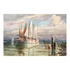 Untitled by Alfredo Carmelo, pastel on paper, sold Oct 2026