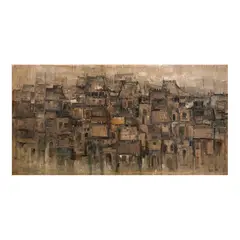 Untitled by Paco Gorospe, oil on canvas, sold Oct 2026