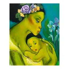 In Your Warm Embrace by Lydia Velasco, oil on canvas, sold Oct 2026