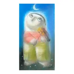 Sonata by Roel Obemio, pastel on paper, sold Oct 2026