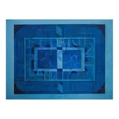 Vibration by Romeo Gutierrez, oil on canvas, sold Oct 2026