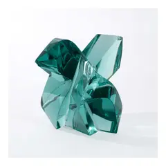 Untilted by Ramon Orlina, carved asahi glass, sold Oct 2026