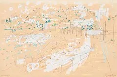 The promenade, marseilles by John Piper, oil, offered Oct 2026