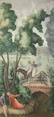 Running away from the fair by Mary Adshead, oil, sold Oct 2026
