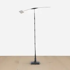 Signal Aeolien by Takis, fer peint, sold Oct 2026
