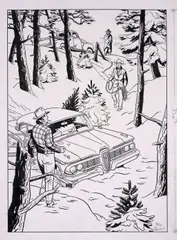 Ted BENOIT by Ted Benoît, Sérigraphie : 37,5 x 27,5 cm, sold May 2015