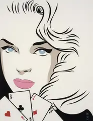 Walter MINUS by Walter Minus, Encre de Chine, aquarelle et gouache pour cette illustration de 2012, signée et encadrée., sold May 2015