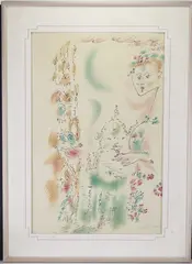 Venise en Fleurs by André Masson, Lithograph, sold Oct 2026