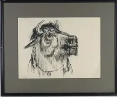 Untitled by Benton Murdoch Spruance, Ink wash on paper, sold Oct 2026