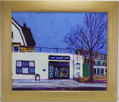 Untitled by David Paul Ohlerking, Oil on board, sold Oct 2026