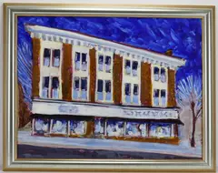 Untitled by David Paul Ohlerking, Oil on board, sold Oct 2026