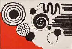 The Way of the World by Alexander Calder, 1968, Lithograph in colors, on wove paper, the full sheet, sold Oct 2026