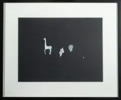 Betty sait que les animaux fantastiques n'ont pas de pattes by Philippe Favier, 1989, Gouache, sold Oct 2026