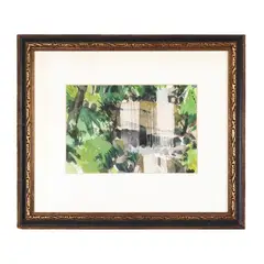 Mountain Waterfall II by Maud Gatewood, Watercolor on paper, sold Oct 2026