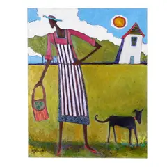 Go Home! by Mandy Johnson, Acrylic on canvas, sold Oct 2026