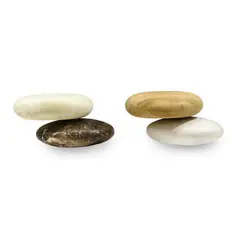 Two Pavè Stone Sculptural Stools / Tables by Enzo Berti, Contemporary, sold Oct 2026