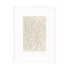 Untitled by Adam Fowler, Graphite on hand cut paper, sold Oct 2026