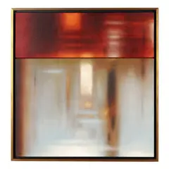 Calm Waters by Clem Bedwell, Acrylic on two paneled canvas, sold Oct 2026