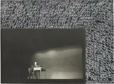 Learning piece by Vito Acconci, 1970, chalk and pigment print on board, sold Oct 2026