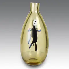 Vaso "4430", produzione Venini & C. - Italia by Fulvio Bianconi, 1950, Vaso della serie a macchie modello “4430”, offered Jul 2026