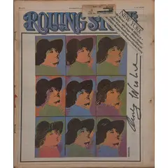 Pittsburgh 1928 - New York 1987 / Rolling Stone, 1977 by Andy Warhol, Rivista, offered Oct 2026