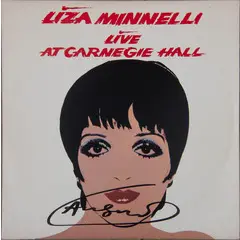 Pittsburgh 1928 - New York 1987 / Life at Carnegie Hall di Liza Minnelli, 1981 by Andy Warhol, Offset a colori su carta e vinile, offered Oct 2026