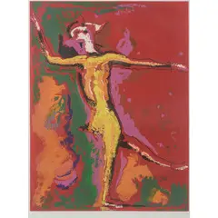 Pistoia 1901 - Viareggio 1980 / Senza titolo by Marino Marini, lithograph a colori on paper, offered Oct 2026
