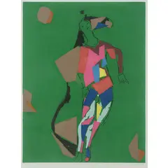 Pistoia 1901 - Viareggio 1980 / Senza titolo by Marino Marini, lithograph a colori on paper, offered Oct 2026