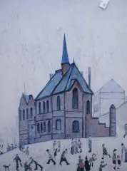Old Chapel, Newcastle Upon Tyne by L. S. Lowry, Lithograph, offered Oct 2026