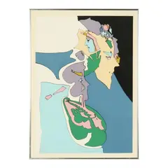 Glimpse into the Akashic Records by Peter Max, Serigraph in colors, sold Oct 2026