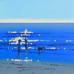 Sun Lit by John Morris, oil on board, sold Oct 2026