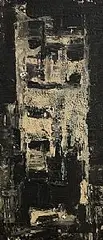 Untitled by Richard Kingston, oil on board, sold Oct 2026