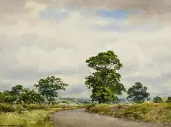 Heading for Home by Frank Egginton, 1984, watercolour on paper, sold Oct 2026